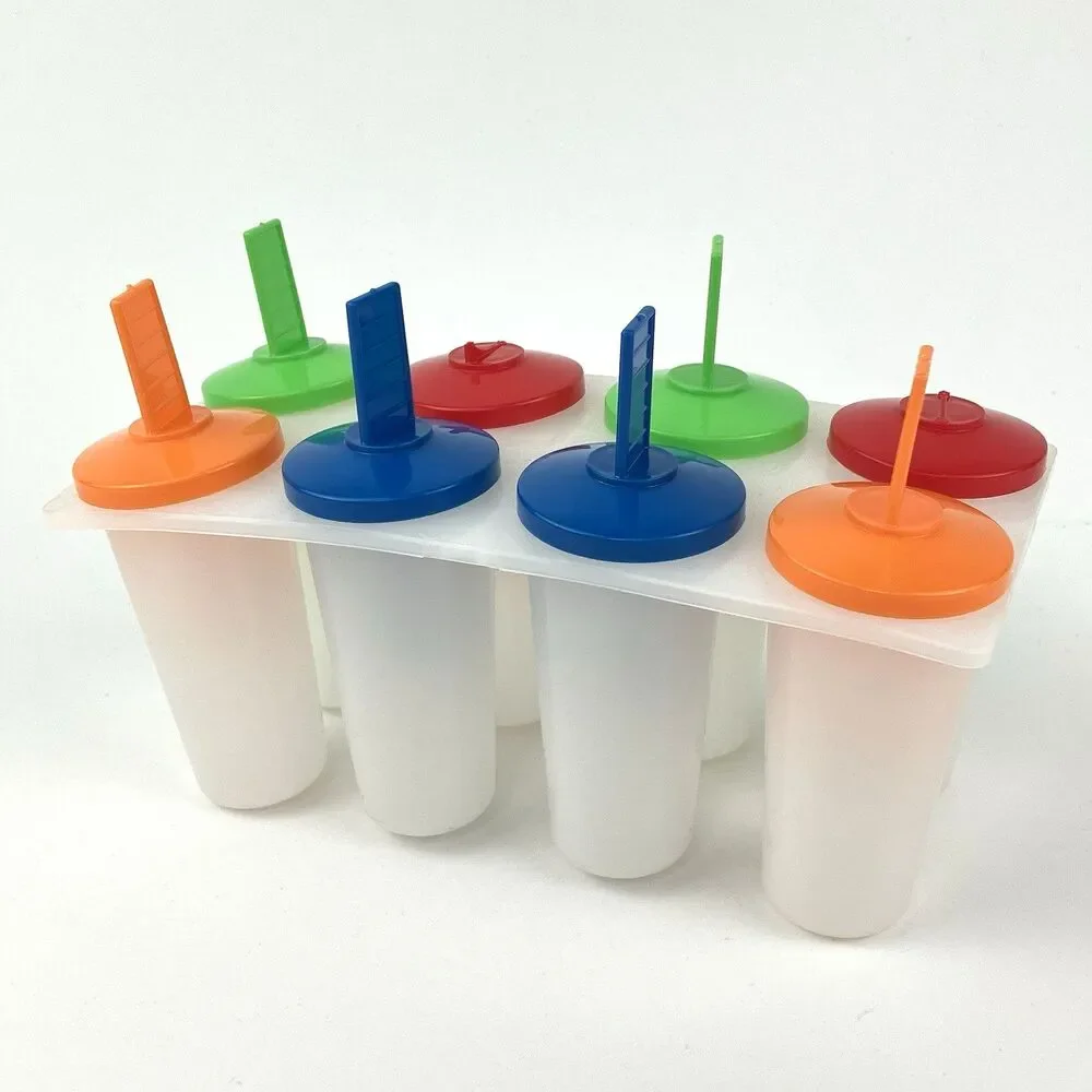 Plastic 8 Piece Popsicle Maker